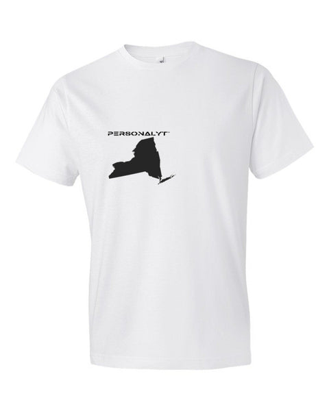 NY personality short sleeve adult t-shirt (platinum collection)